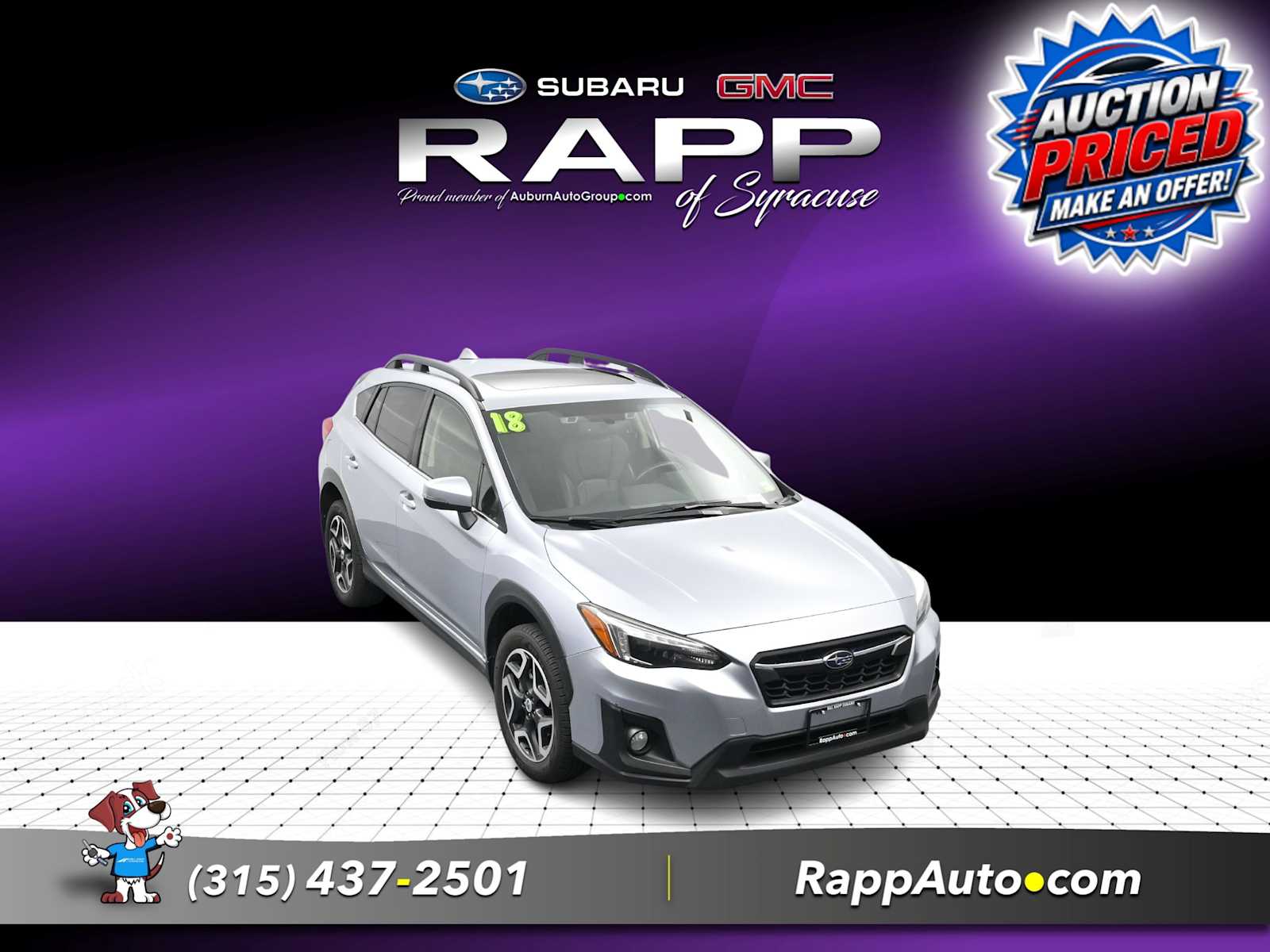 2018 Subaru Crosstrek Limited 2.0i CVT