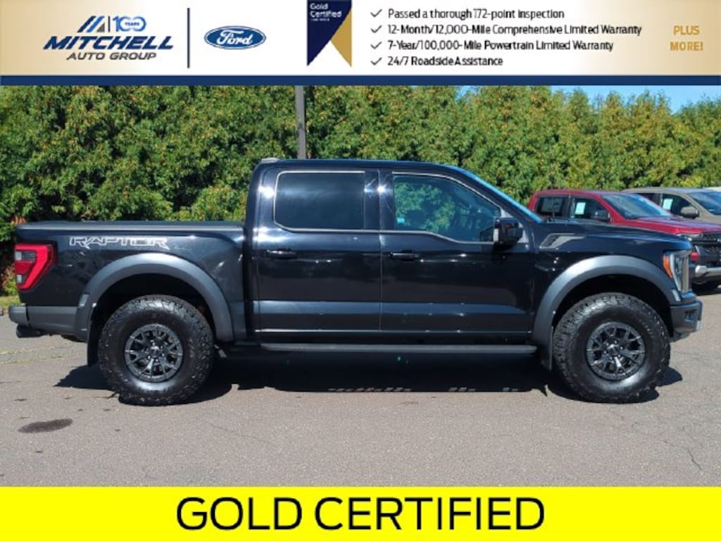 Certified 2022 Ford F-150 Raptor Trucks