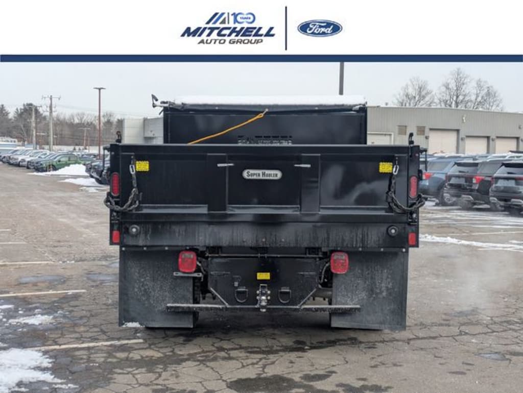New 2026 Ford F-350 Chassis Upfitted w/ Dump Body Truck Super Cab