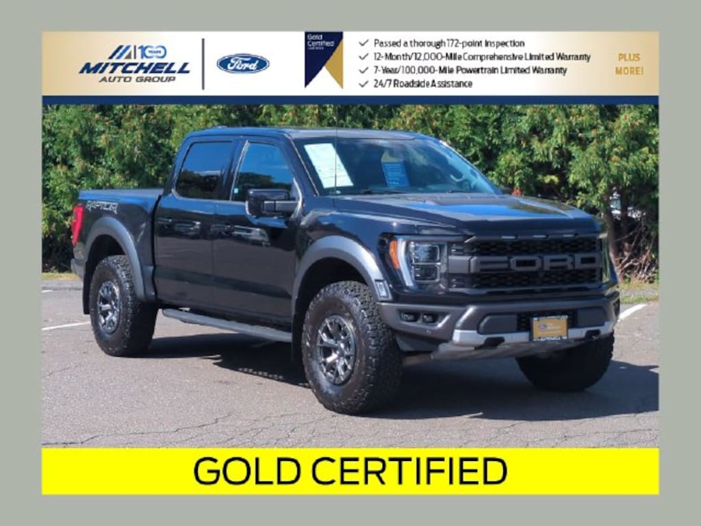 Certified 2022 Ford F-150 Raptor Trucks