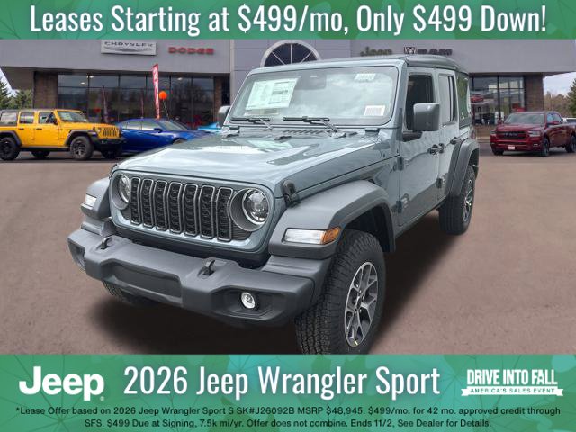 New 2026 Jeep Wrangler Sport S Sport Utility