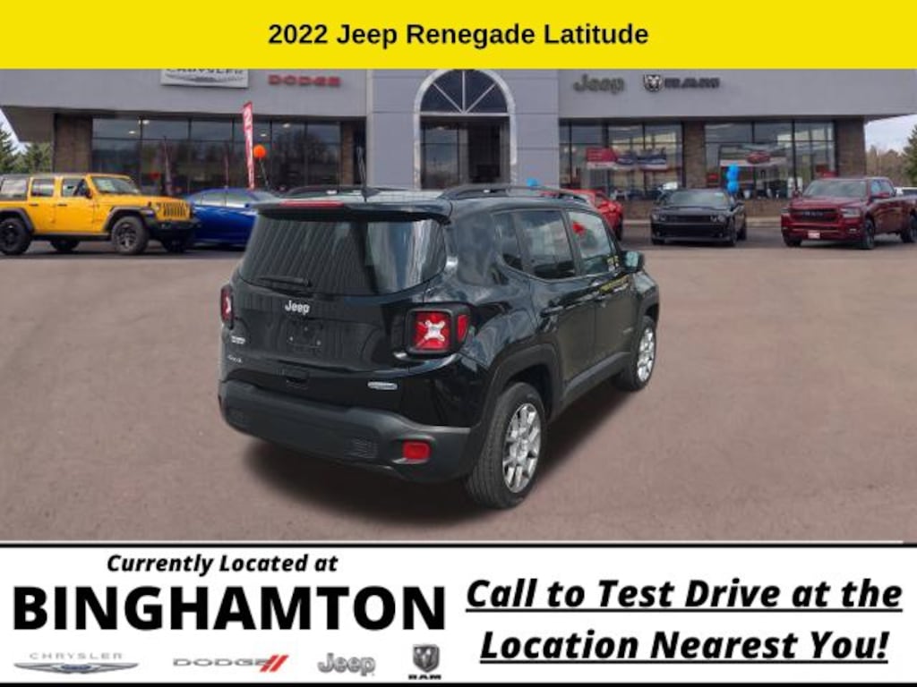Used 2022 Jeep Renegade Latitude SUV