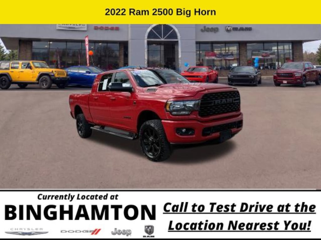 Used 2022 Ram 2500 Big Horn Truck Mega Cab
