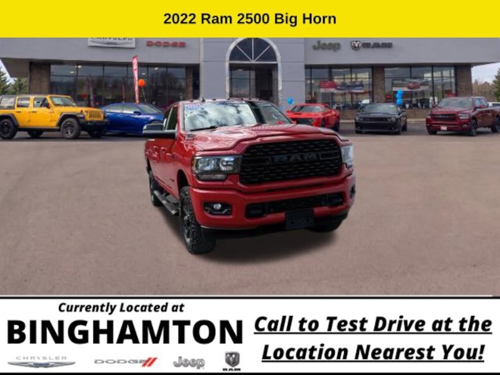 Used 2022 Ram 2500 Big Horn Truck Mega Cab