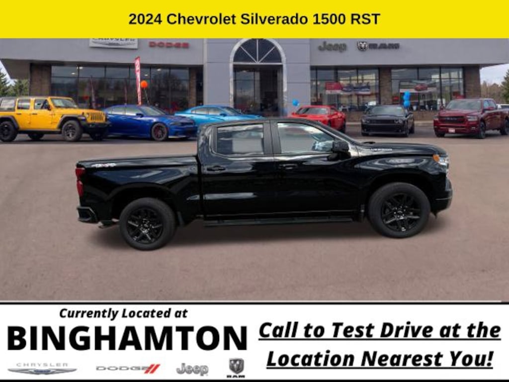 Used 2024 Chevrolet Silverado 1500 RST Truck Crew Cab