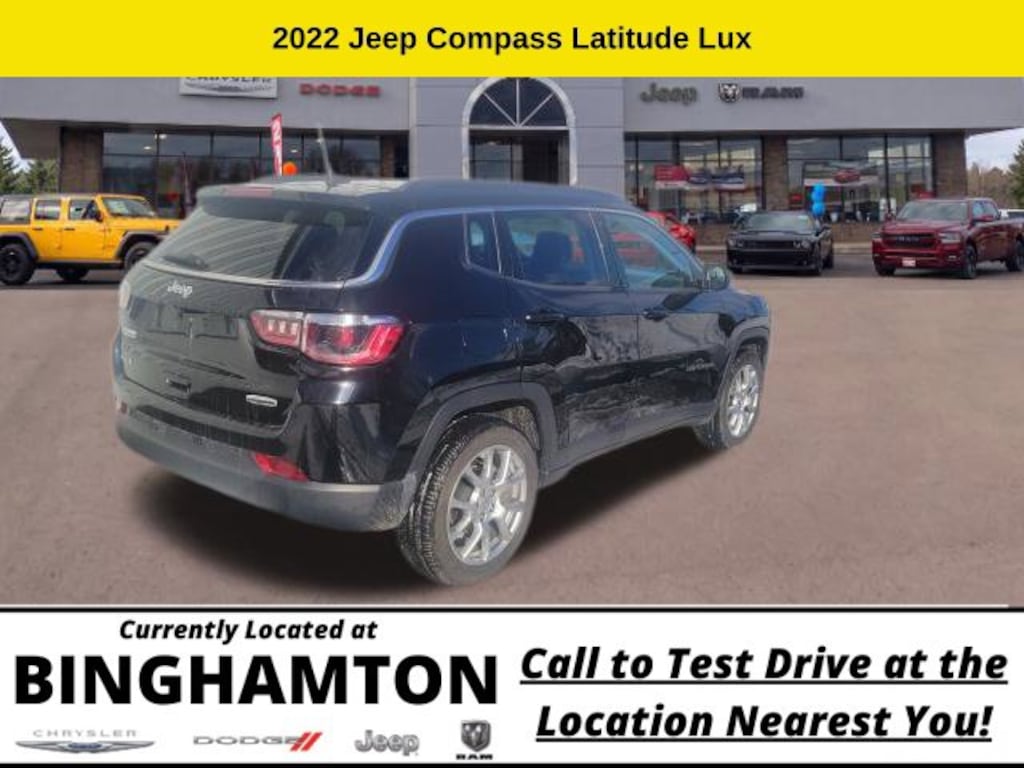 Used 2022 Jeep Compass Latitude Lux SUV