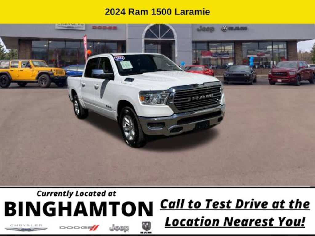 Used 2024 Ram 1500 Laramie Truck Crew Cab