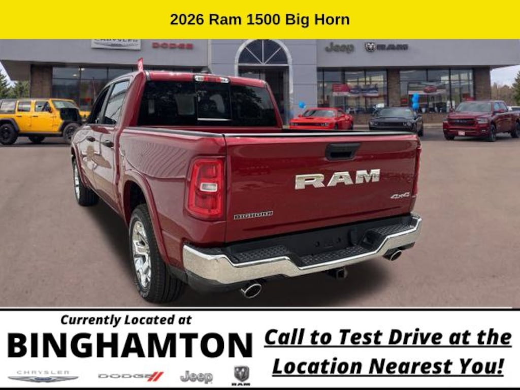 New 2026 Ram 1500 Big Horn/Lone Star Pickup