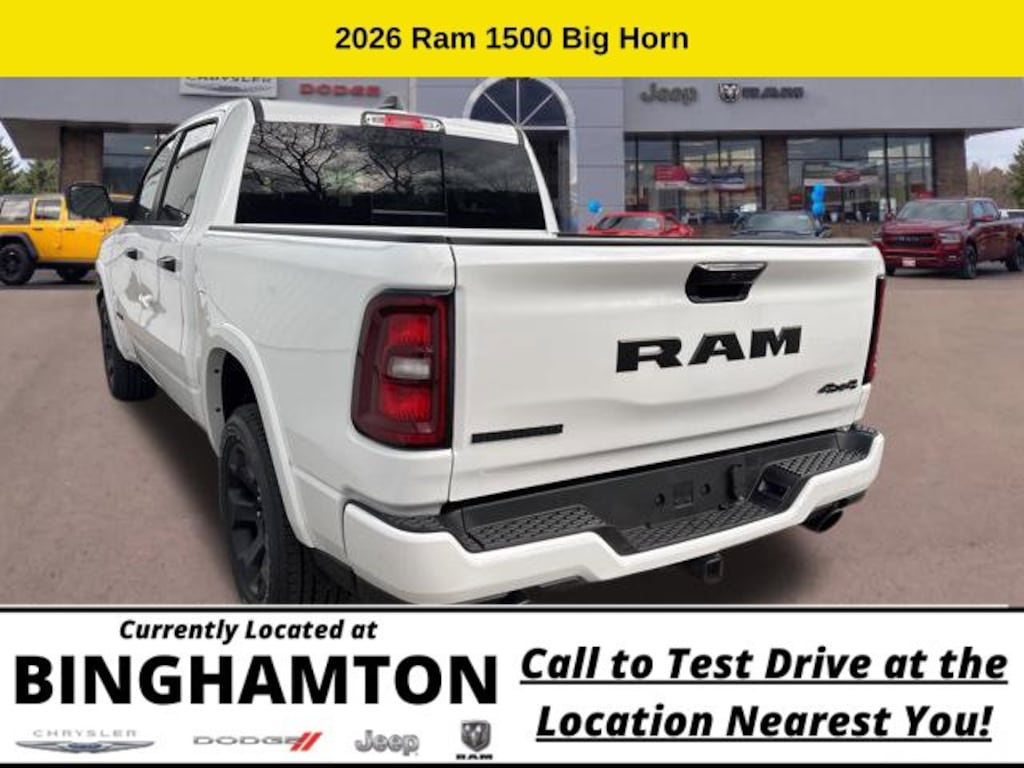 New 2026 Ram 1500 Big Horn/Lone Star Pickup