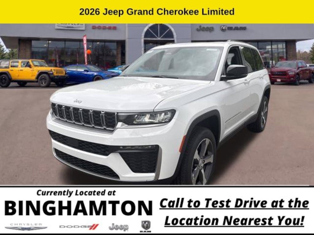New 2026 Jeep Grand Cherokee Limited Sport Utility
