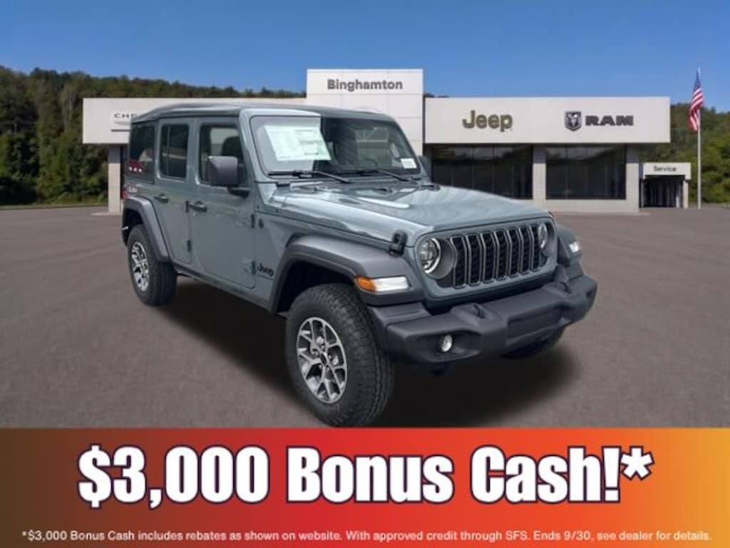 New 2026 Jeep Wrangler Sport S Sport Utility