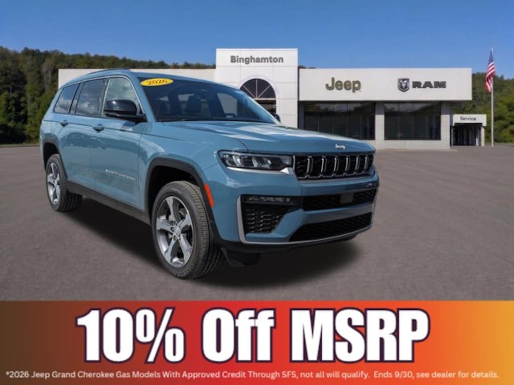 New 2026 Jeep Grand Cherokee L Limited Sport Utility