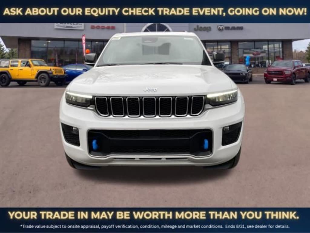 New 2023 Jeep Grand Cherokee Overland 4xe Sport Utility