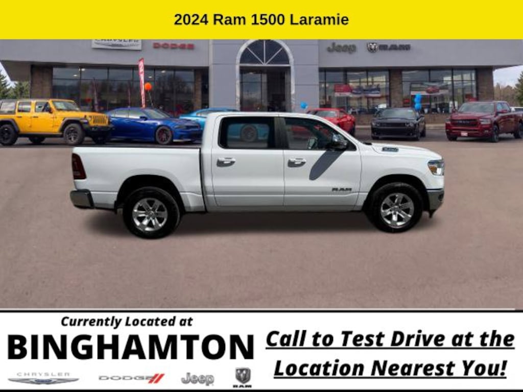 Used 2024 Ram 1500 Laramie Truck Crew Cab
