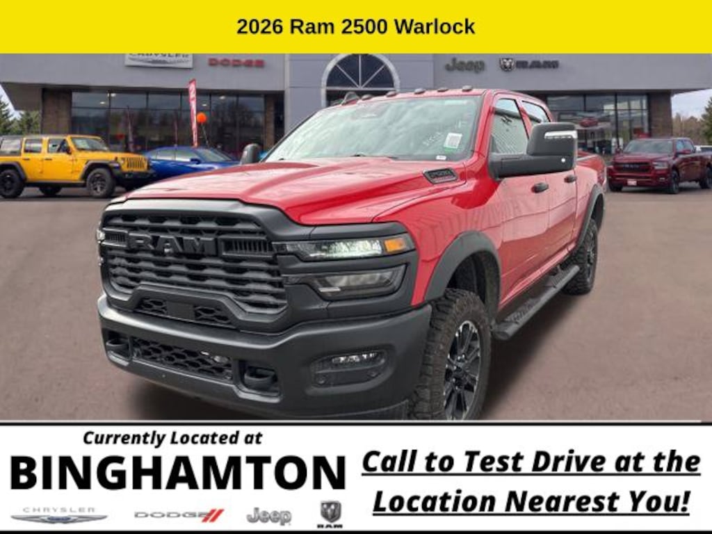 New 2026 Ram 2500 Warlock Pickup