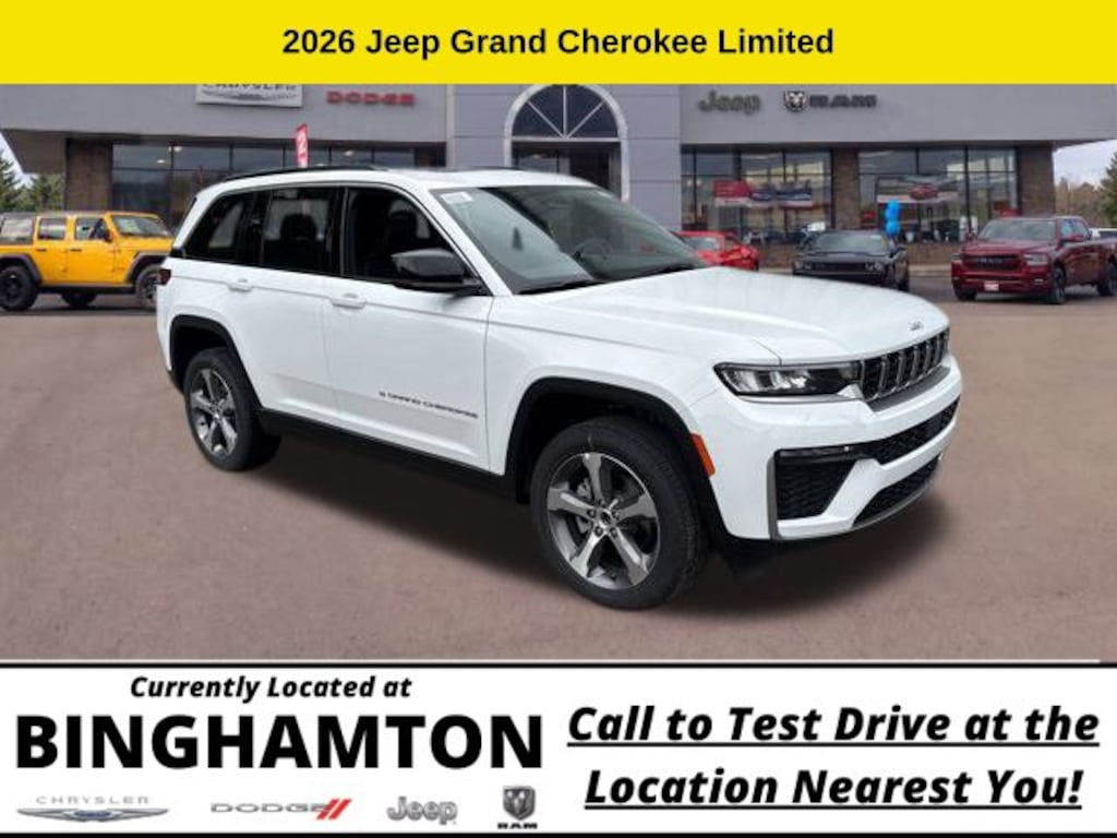 New 2026 Jeep Grand Cherokee Limited Sport Utility