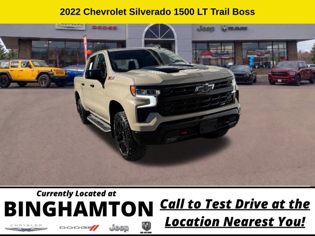 Used 2022 Chevrolet Silverado 1500 LT Trail Boss Truck