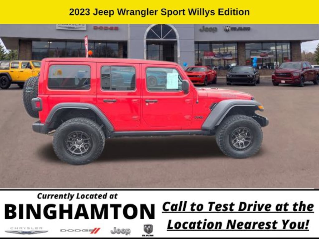 Used 2023 Jeep Wrangler Sport SUV