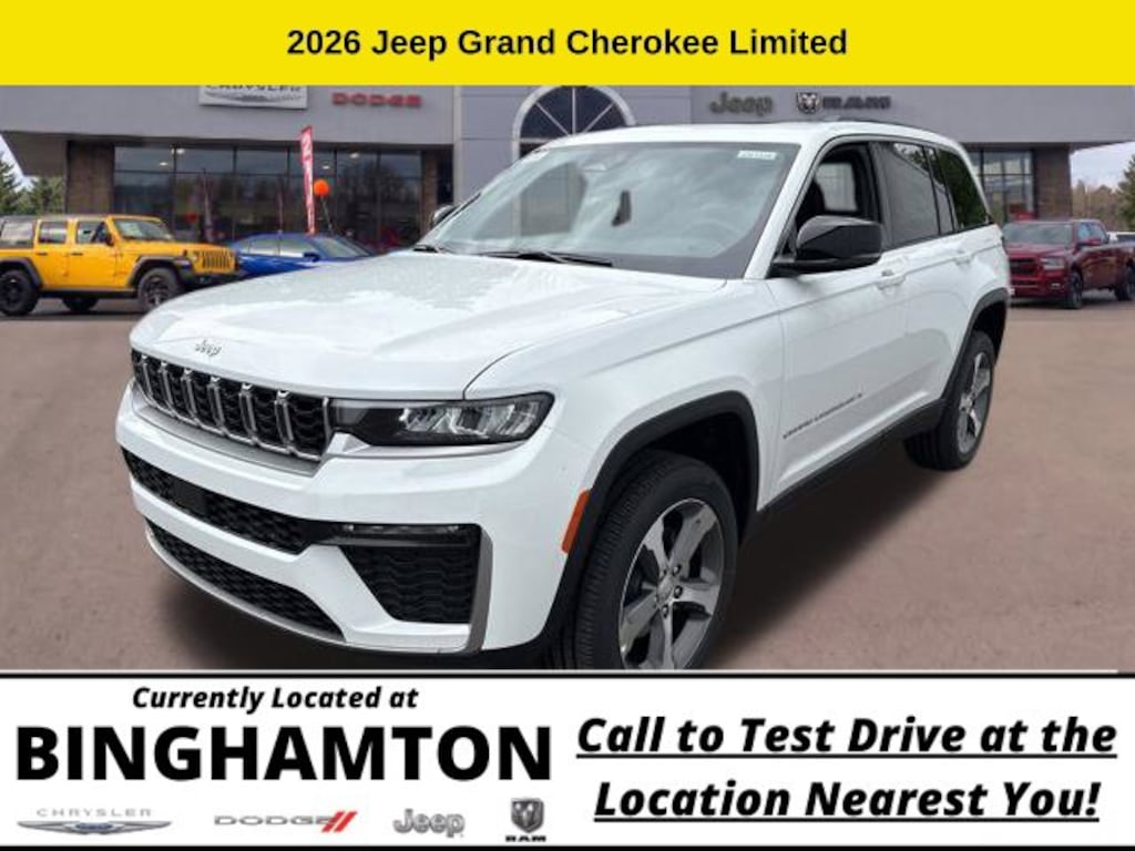 New 2026 Jeep Grand Cherokee Limited Sport Utility