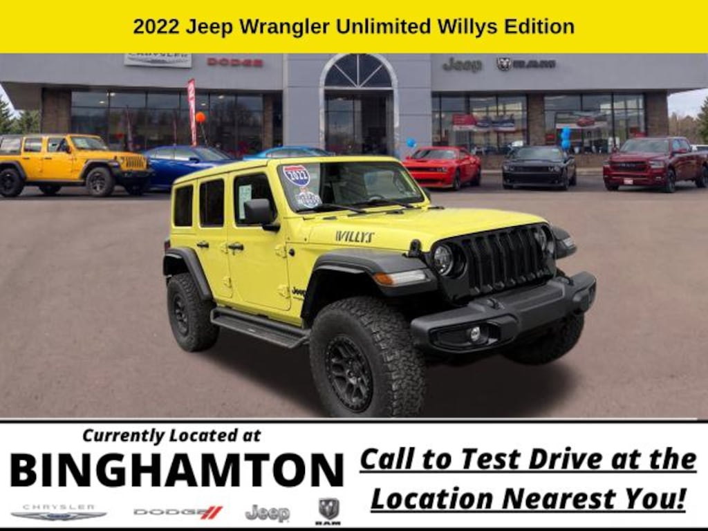 Used 2022 Jeep Wrangler Unlimited Sport SUV