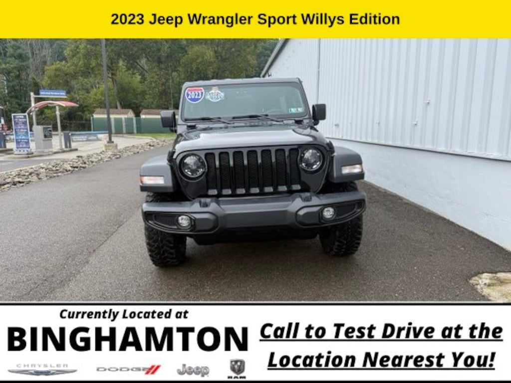 Used 2023 Jeep Wrangler 4-DOOR SPORT 4X4 SUV