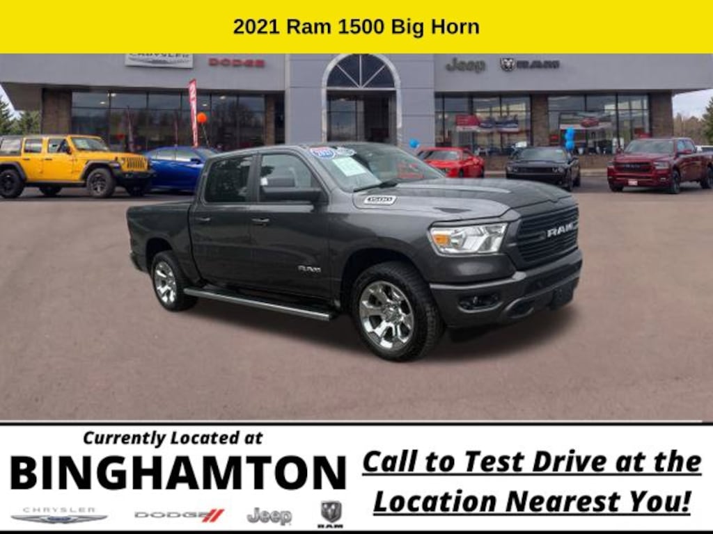 Used 2021 Ram 1500 Big Horn/Lone Star Truck Crew Cab