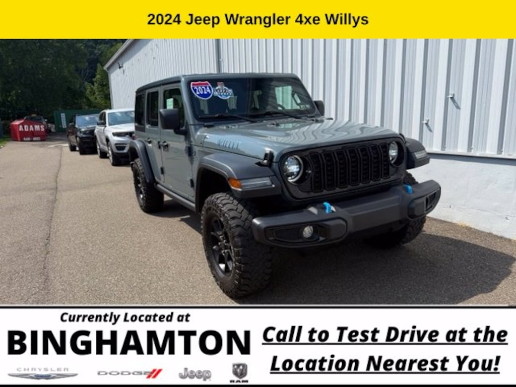 Used 2024 Jeep Wrangler 4xe Sport SUV