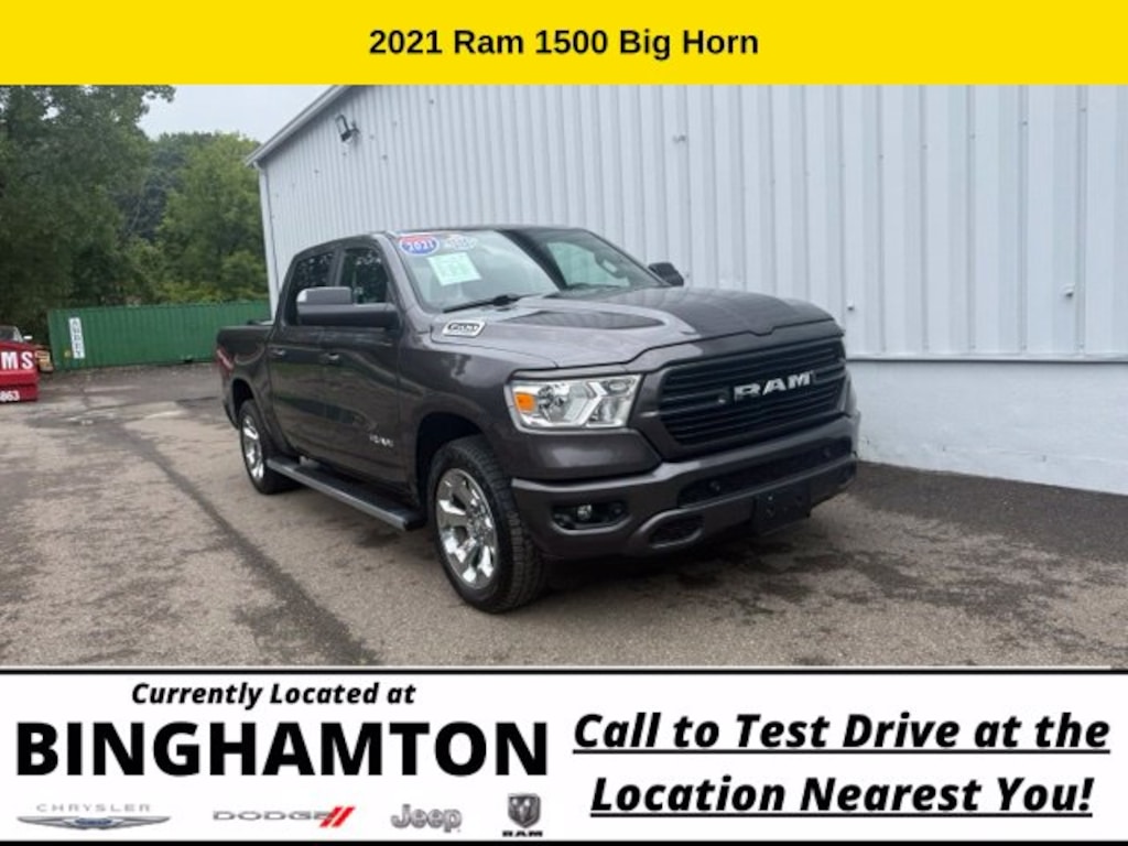 Used 2021 Ram 1500 Big Horn/Lone Star Truck Crew Cab