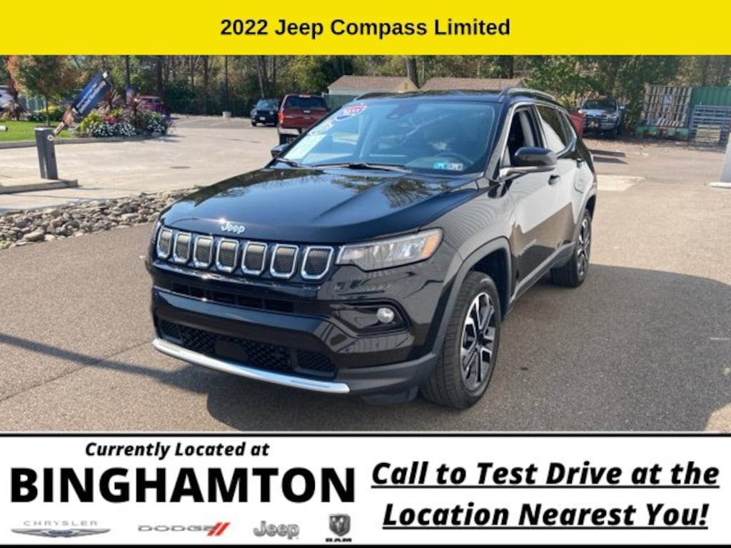 Used 2022 Jeep Compass Limited SUV