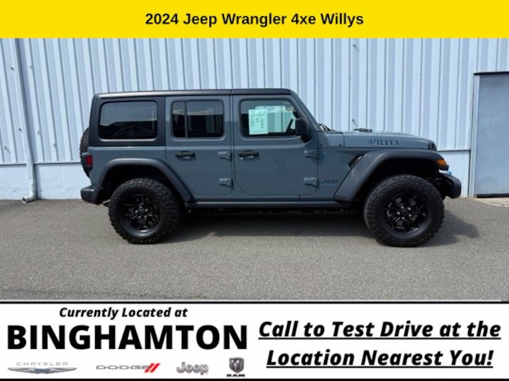Used 2024 Jeep Wrangler 4xe Sport SUV