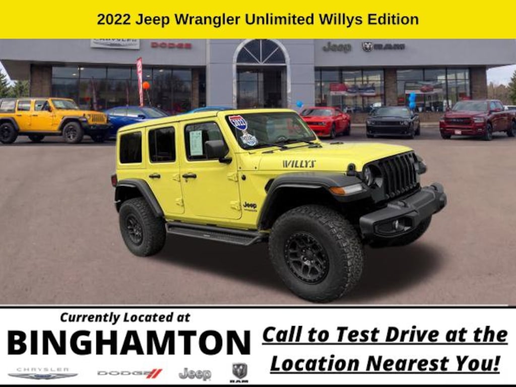 Used 2022 Jeep Wrangler Unlimited Sport SUV