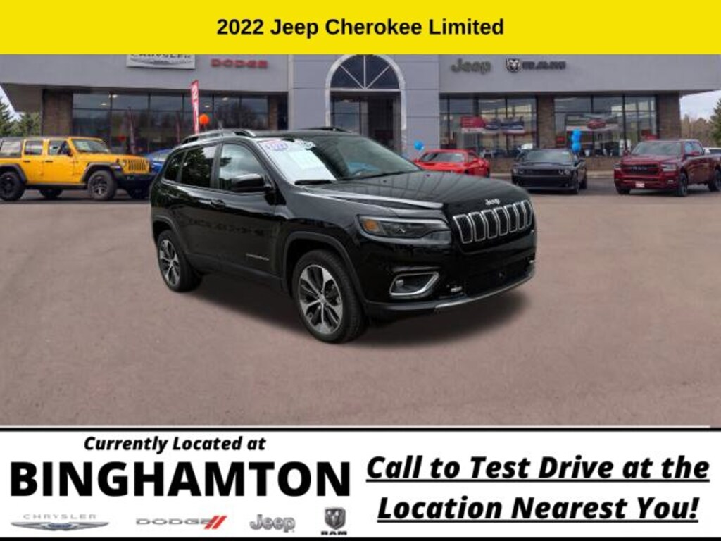 Used 2022 Jeep Cherokee Limited SUV