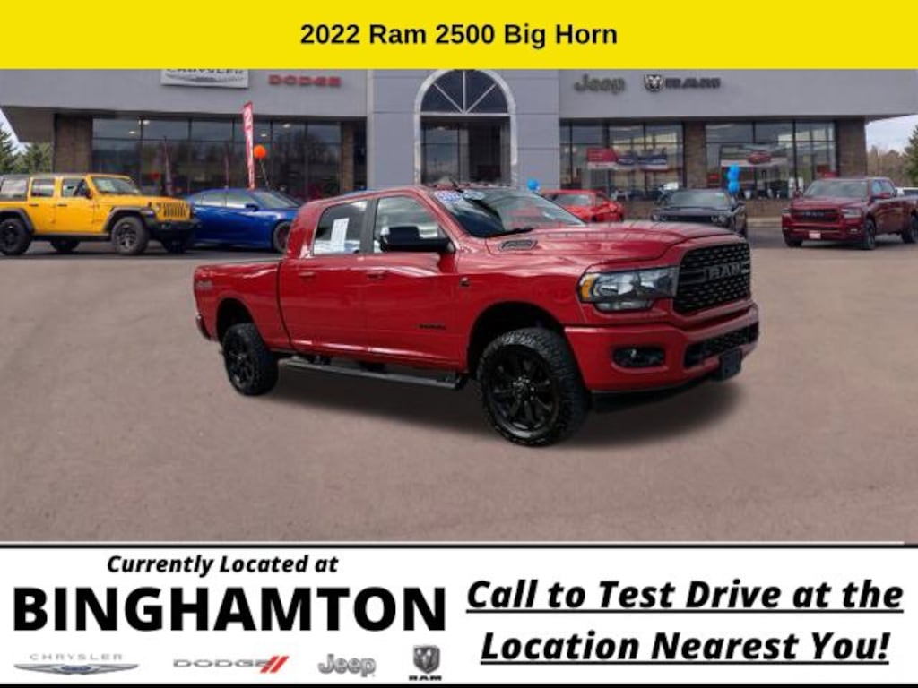 Used 2022 Ram 2500 Big Horn Truck Mega Cab