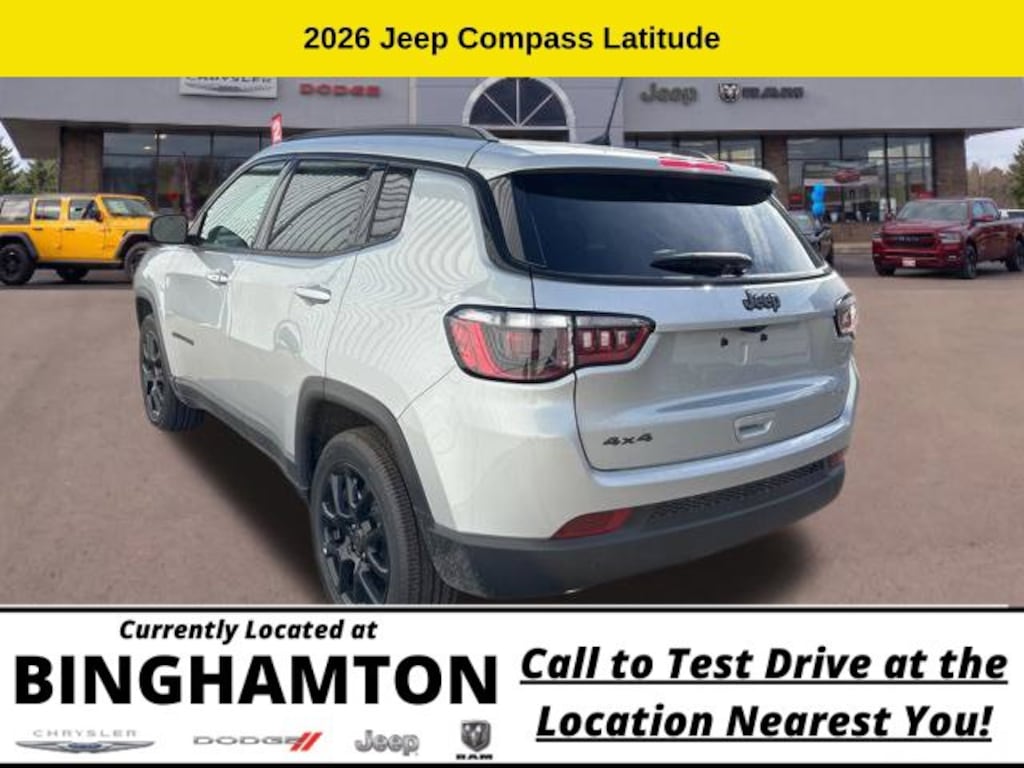 New 2026 Jeep Compass Latitude Sport Utility