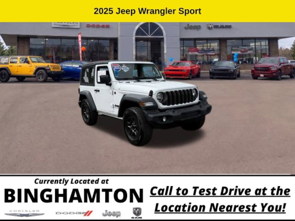 Used 2025 Jeep Wrangler Sport SUV