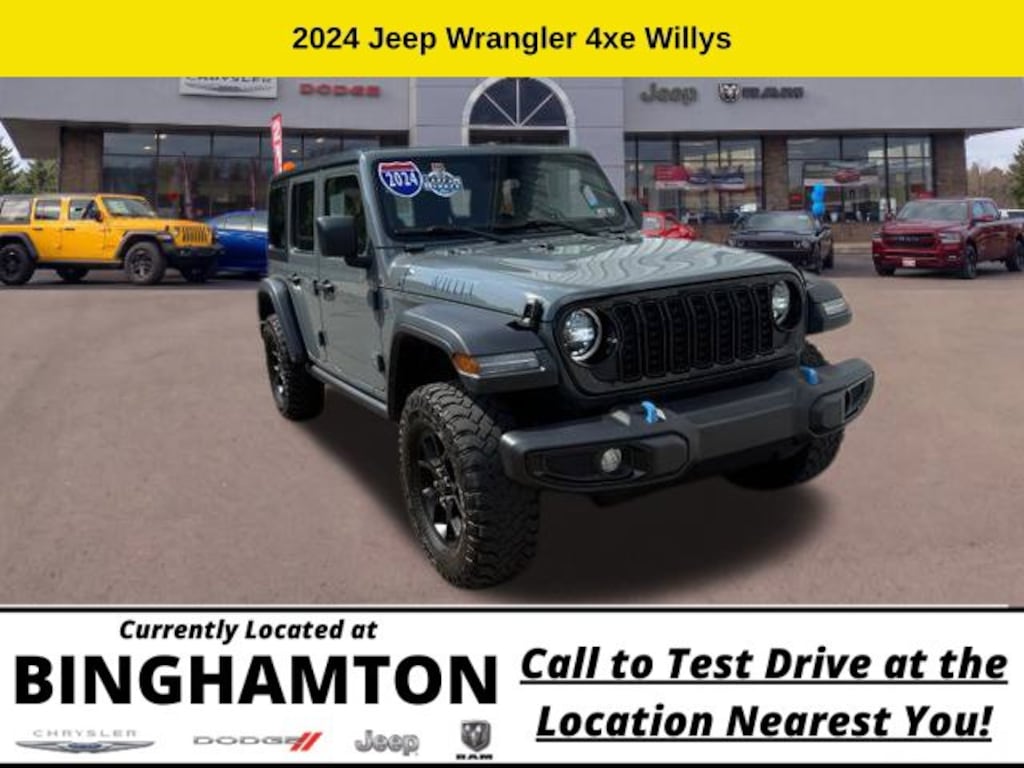 Used 2024 Jeep Wrangler Willys 4xe SUV