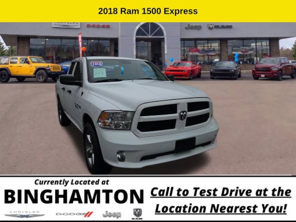 Used 2018 Ram 1500 Tradesman Truck Quad Cab