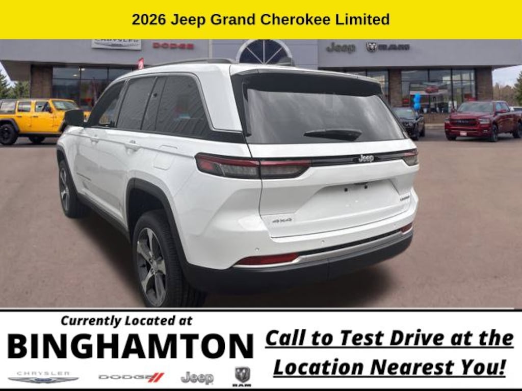 New 2026 Jeep Grand Cherokee Limited Sport Utility