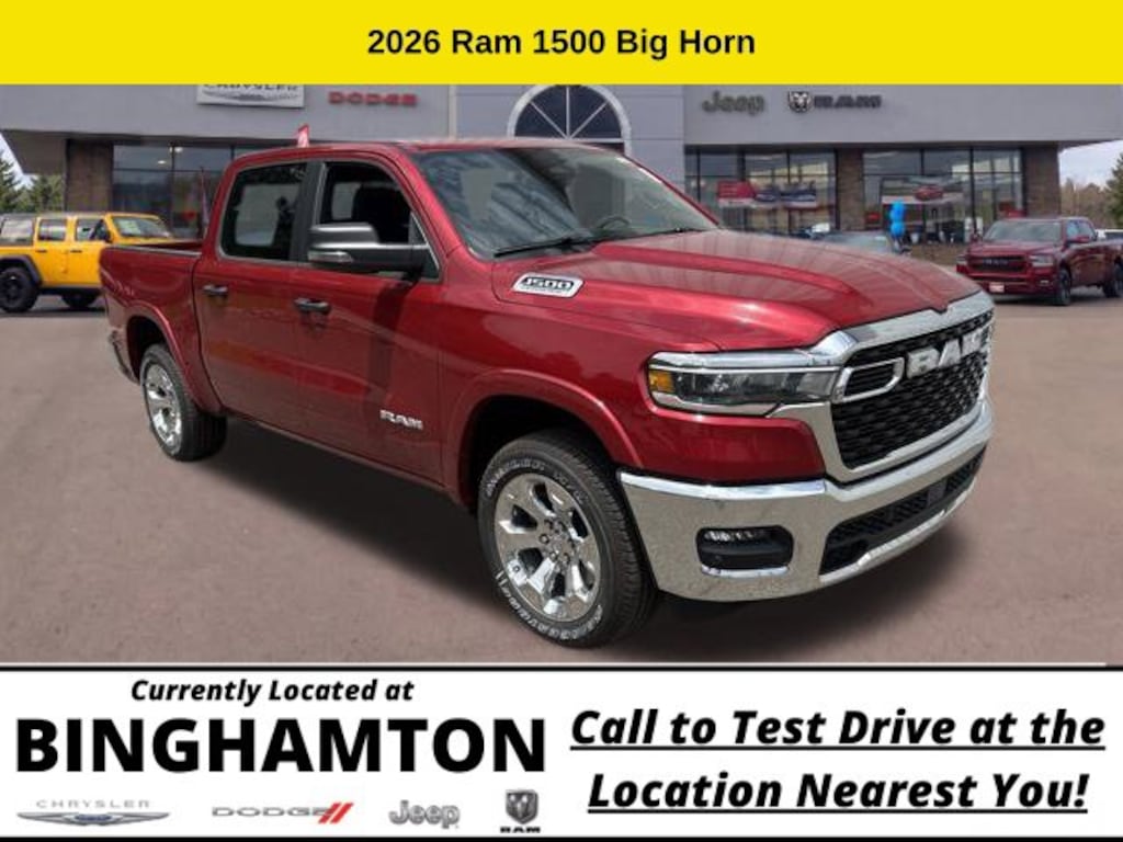 New 2026 Ram 1500 Big Horn/Lone Star Pickup