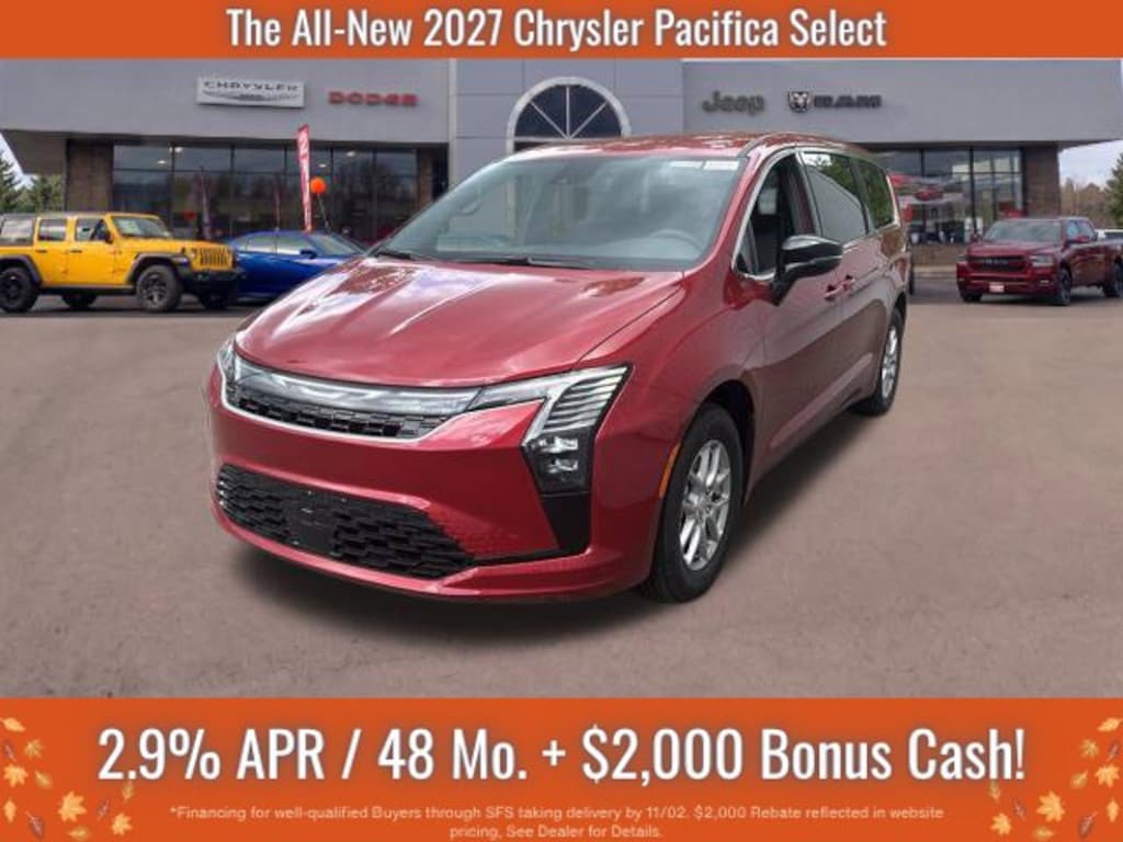 New 2027 Chrysler Pacifica Select Passenger Van