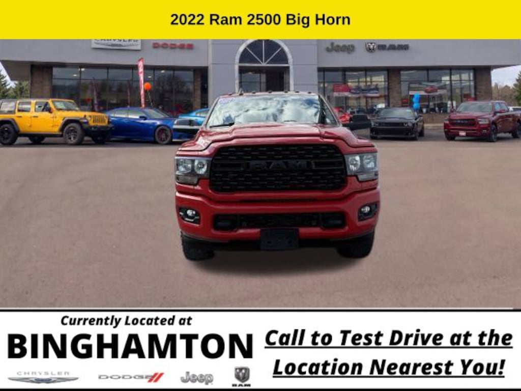 Used 2022 Ram 2500 Big Horn Truck Mega Cab