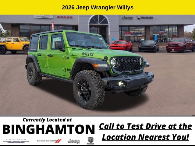 New 2026 Jeep Wrangler Willys Sport Utility