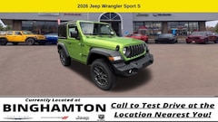 New 2026 Jeep Wrangler Sport S Sport Utility for sale in Binghamton, NY