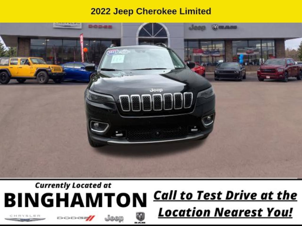 Used 2022 Jeep Cherokee Limited SUV
