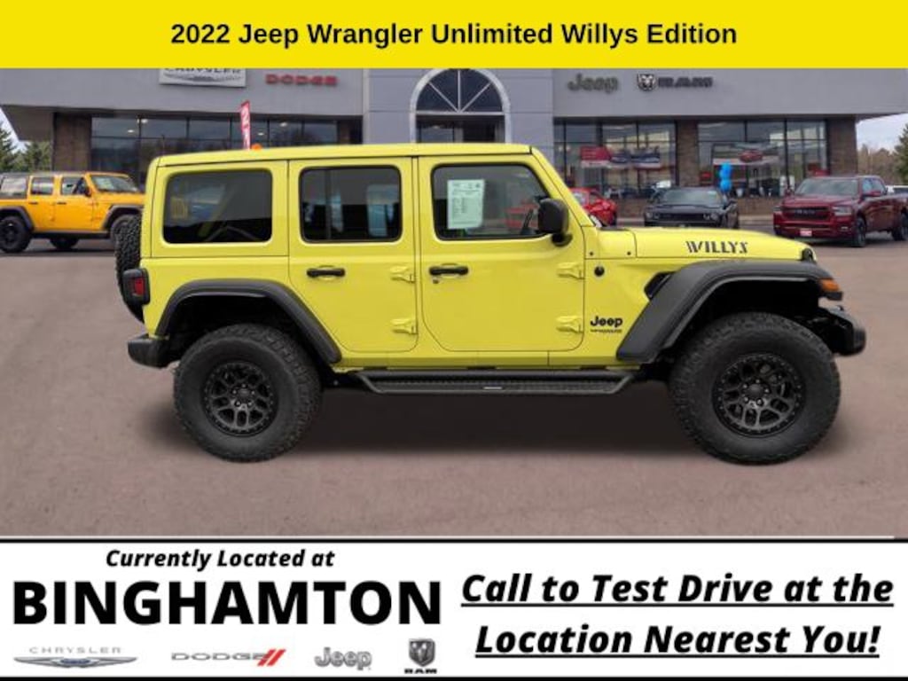 Used 2022 Jeep Wrangler Unlimited Sport SUV