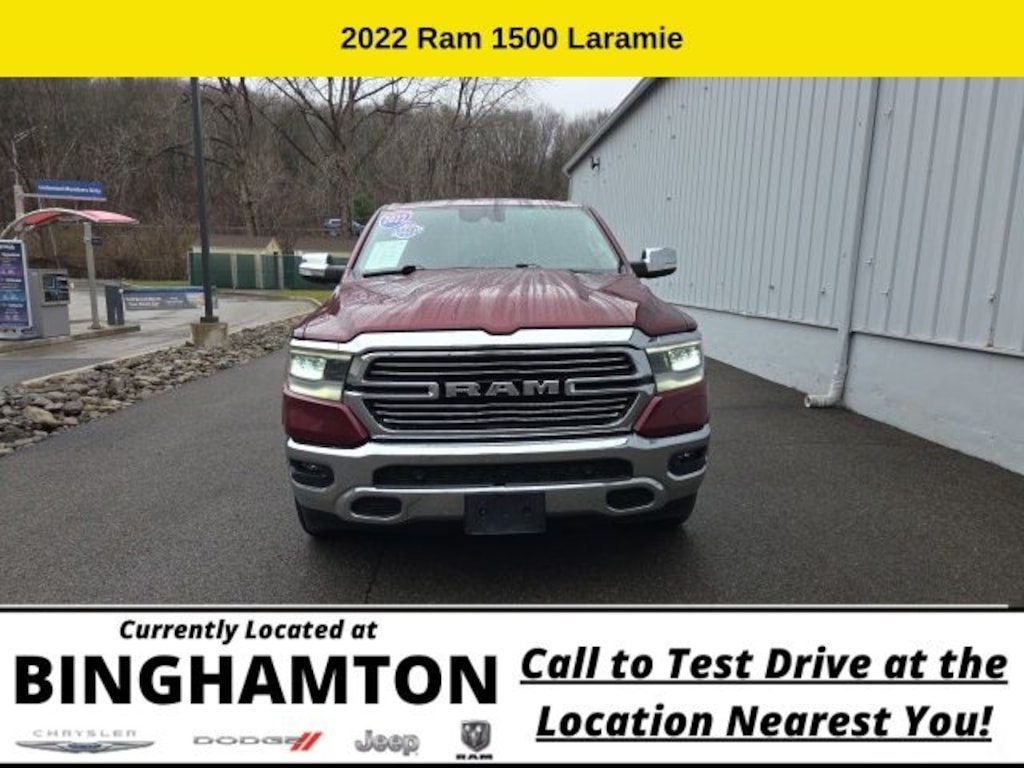Used 2022 Ram 1500 Laramie Truck Crew Cab
