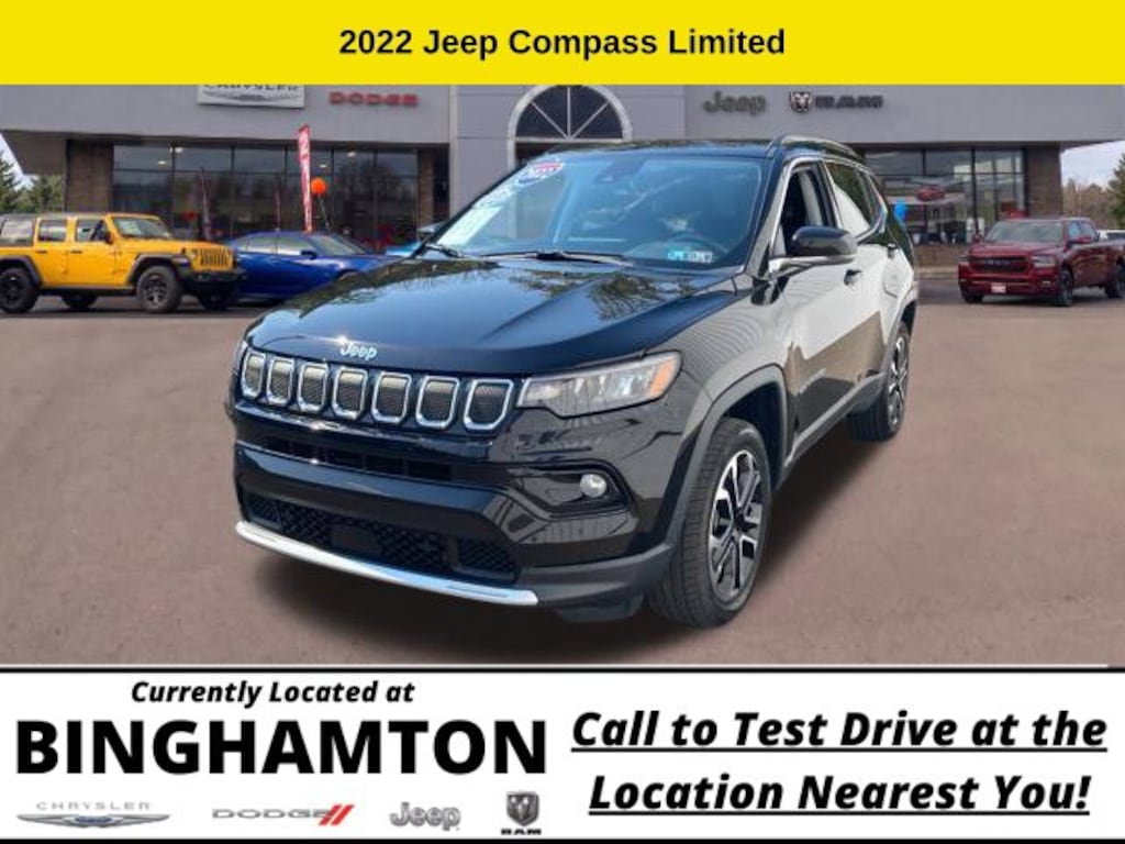 Used 2022 Jeep Compass Limited SUV