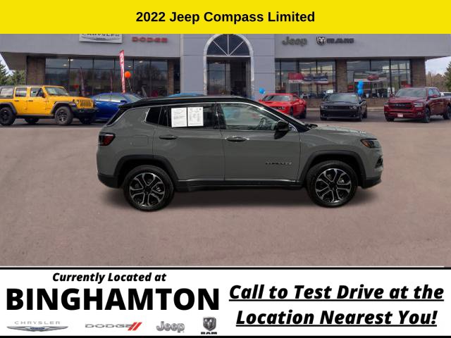 Used 2022 Jeep Compass Limited SUV