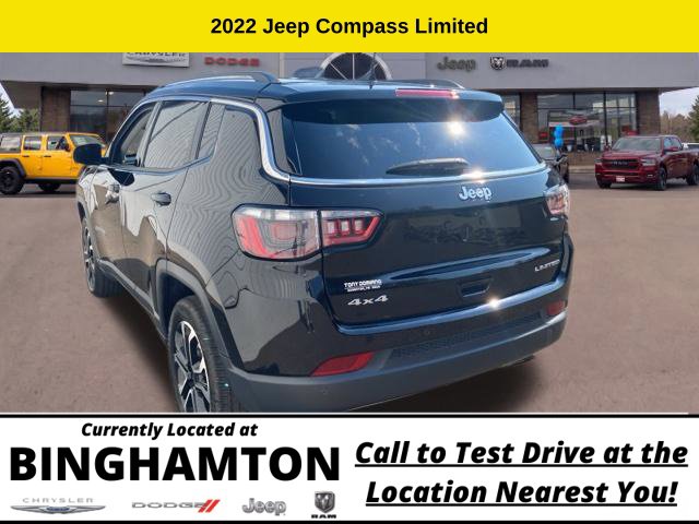 Used 2022 Jeep Compass Limited SUV