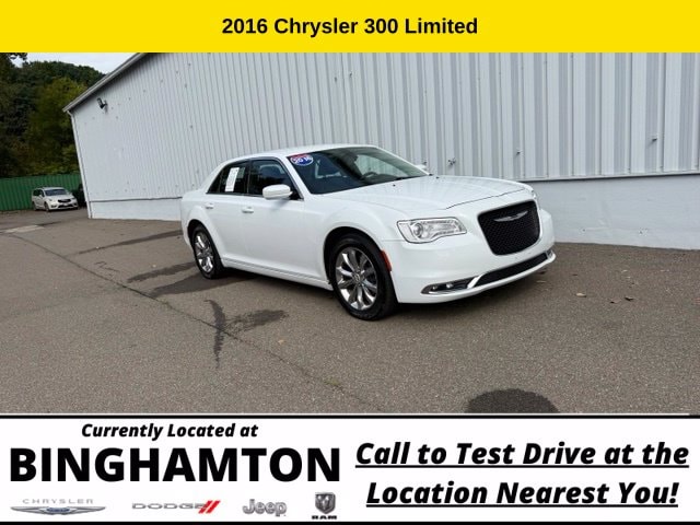 Used 2016 Chrysler 300 Limited with VIN 2C3CCARG8GH270078 for sale in Binghamton, NY
